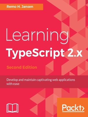 cover image of Learning TypeScript 2.x